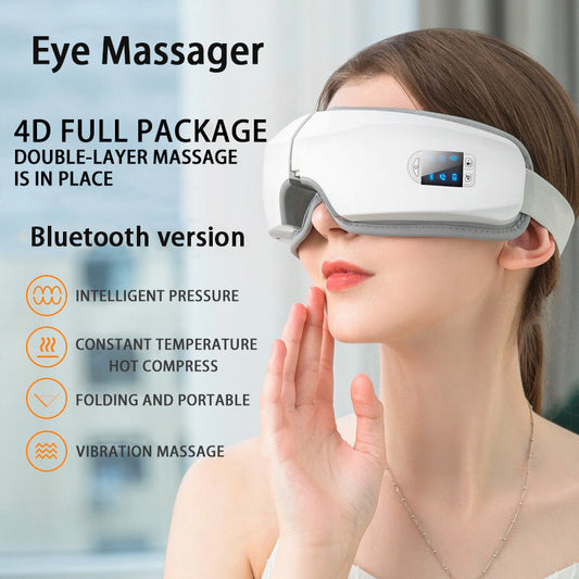 VisioSoothe™: Refreshing 4D Vibrational Eye Massager